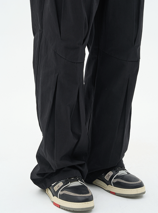 Harsh and Cruel 3D Stitching Flared Pants