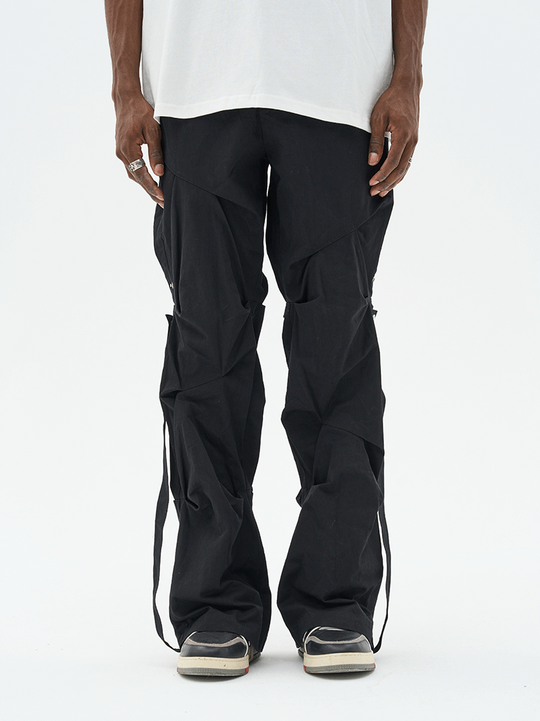 Harsh and Cruel Deconstrucred Loose Buttons Trousers