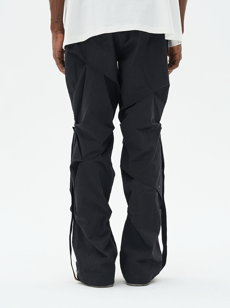 Harsh and Cruel Deconstrucred Loose Buttons Trousers