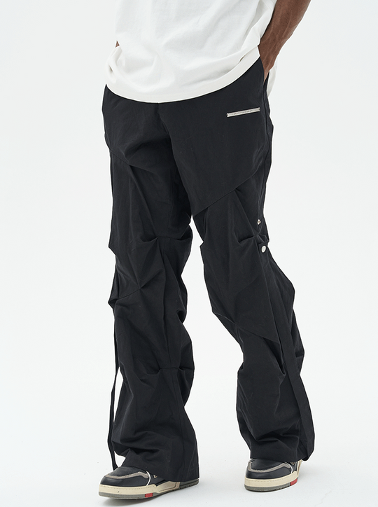 Harsh and Cruel Deconstrucred Loose Buttons Trousers