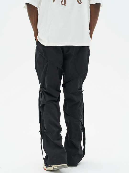 Harsh and Cruel Deconstrucred Loose Buttons Trousers