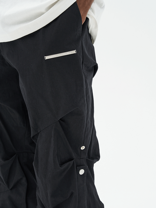 Harsh and Cruel Deconstrucred Loose Buttons Trousers