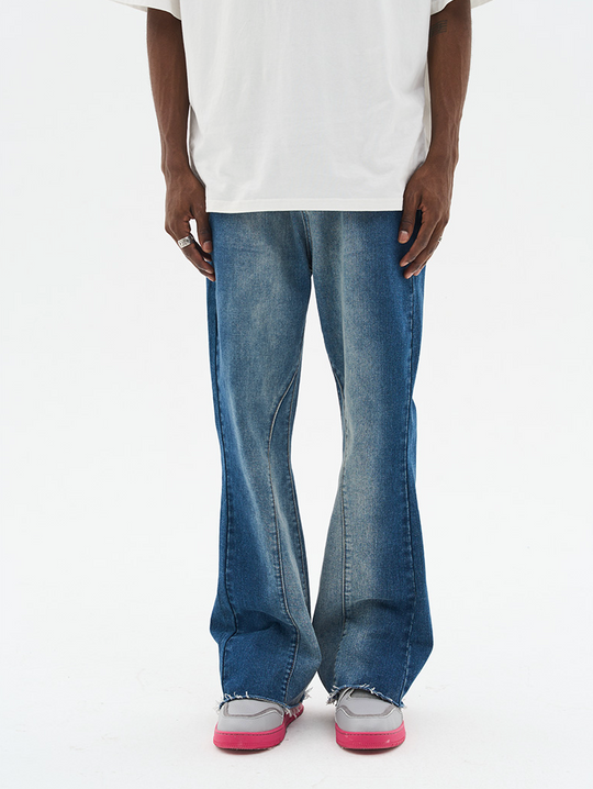 Harsh and Cruel Gradient Washed Denim
