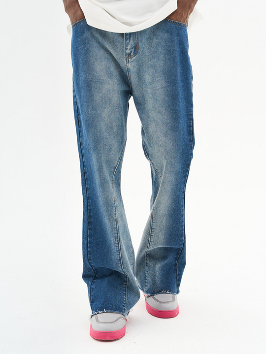 Harsh and Cruel Gradient Washed Denim