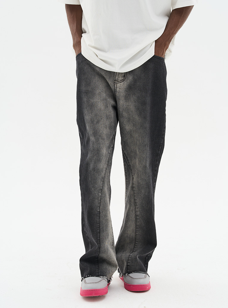 Harsh and Cruel Gradient Washed Denim