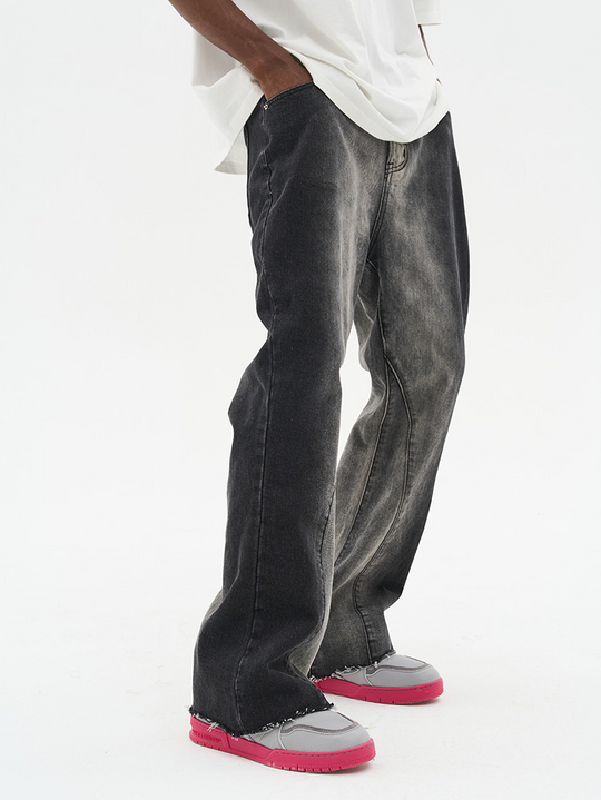 Harsh and Cruel Gradient Washed Denim