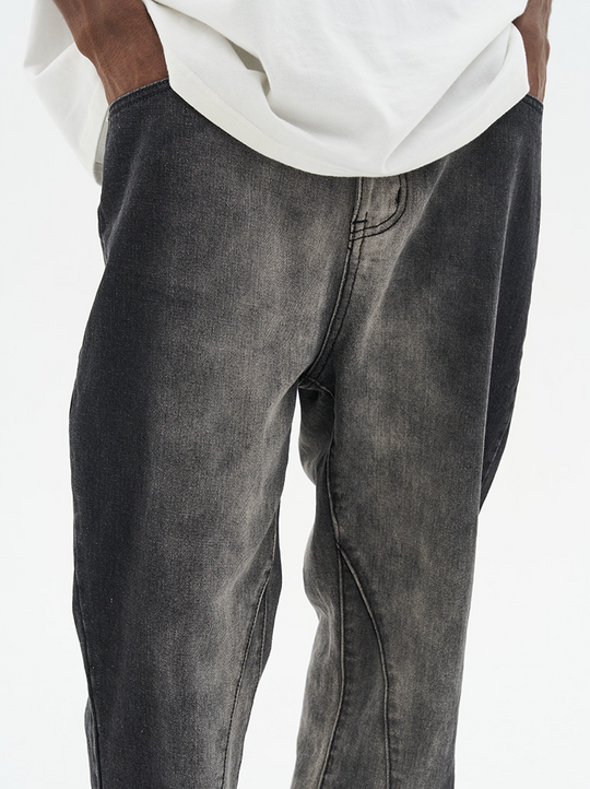 Harsh and Cruel Gradient Washed Denim