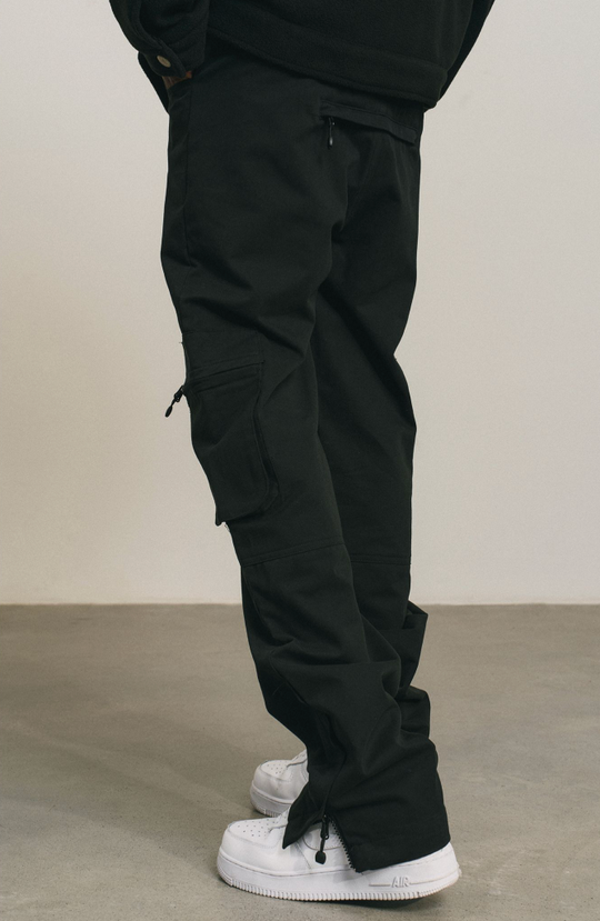 ANTIDOTE Pocket Zipper Straight Leg Pants
