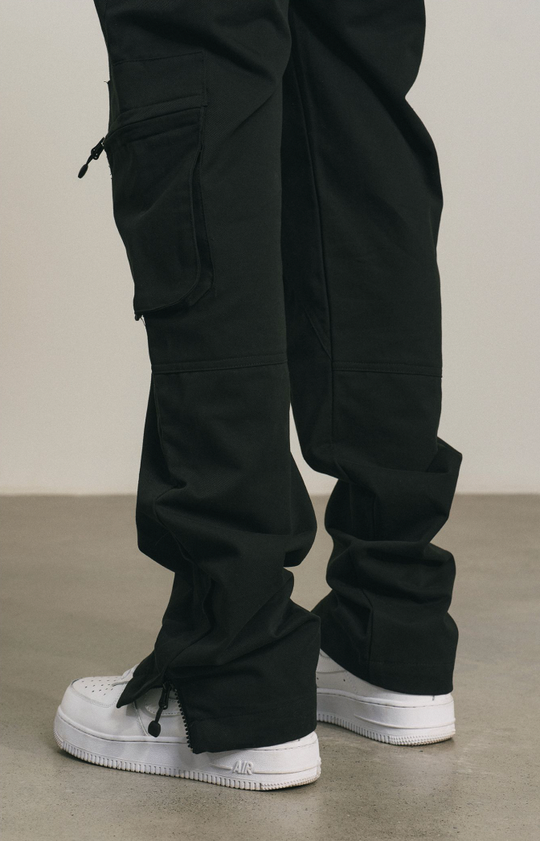 ANTIDOTE Pocket Zipper Straight Leg Pants
