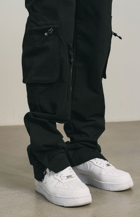 ANTIDOTE Pocket Zipper Straight Leg Pants