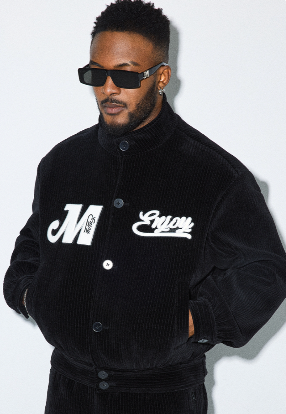 MEDM Spell Logo Corduroy Jacket