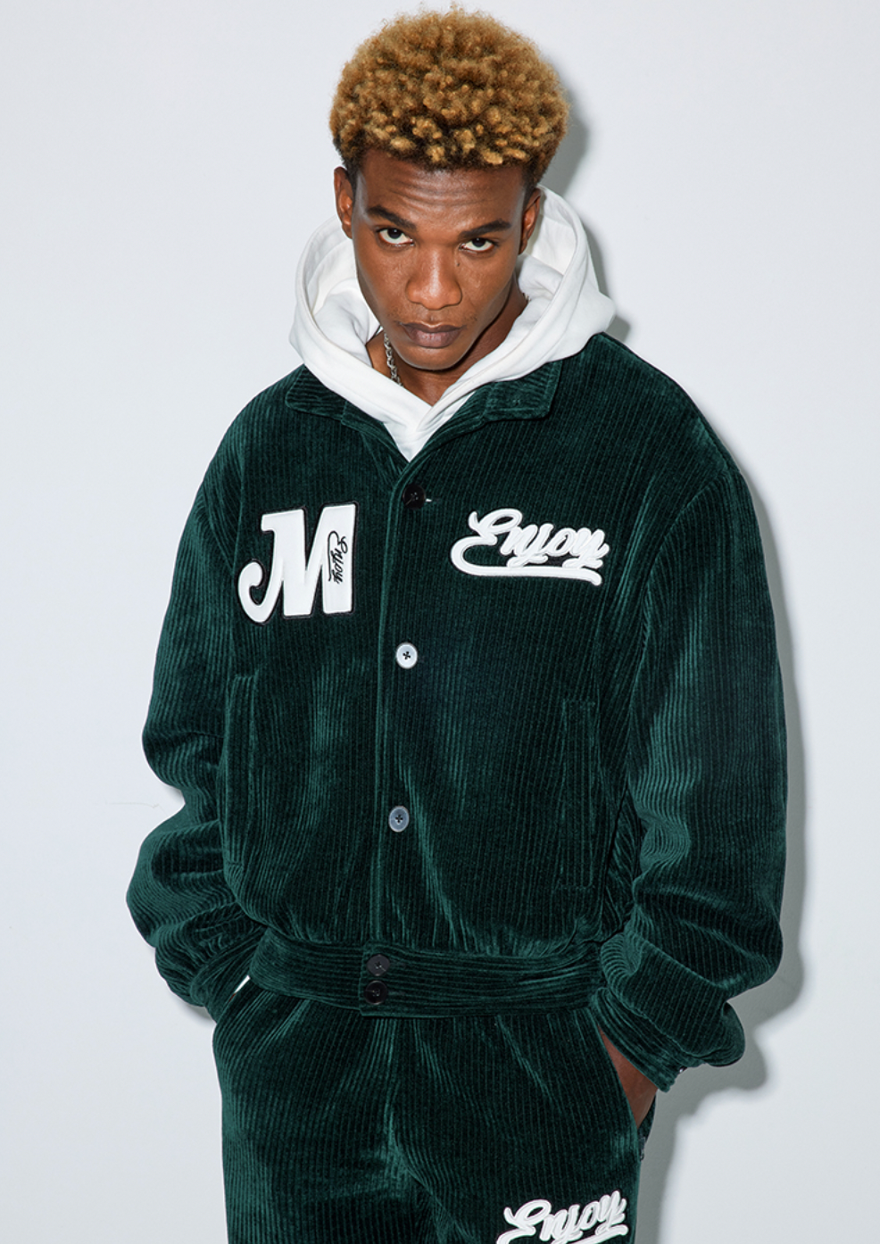 MEDM Spell Logo Corduroy Jacket