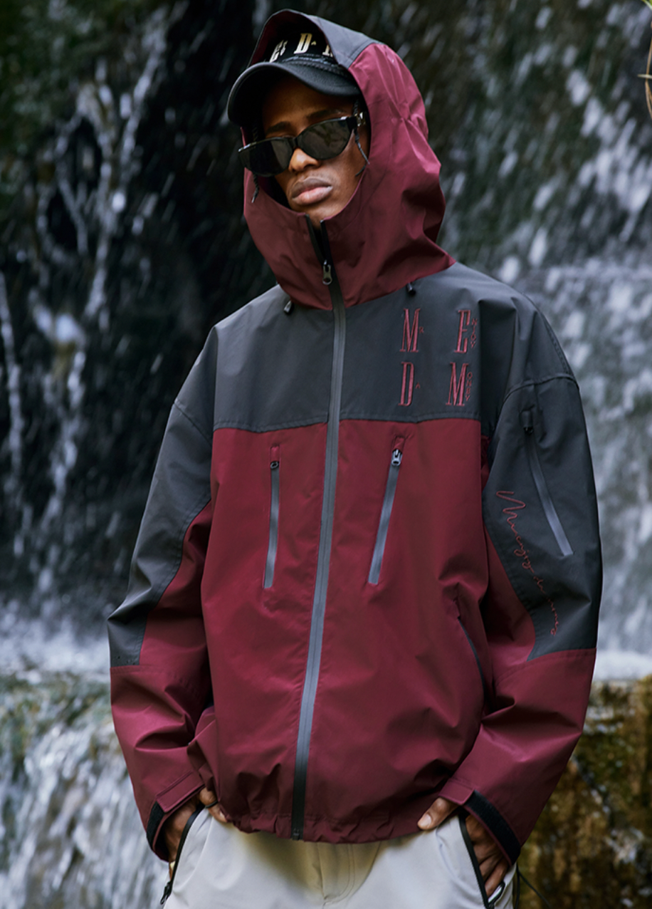 MEDM Outdoor Windproof Hooded Rushing Jacket