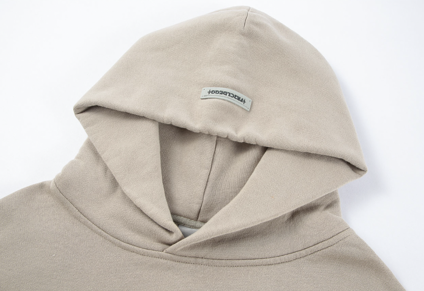 F2CE Stitching Contrast Color Hoodie