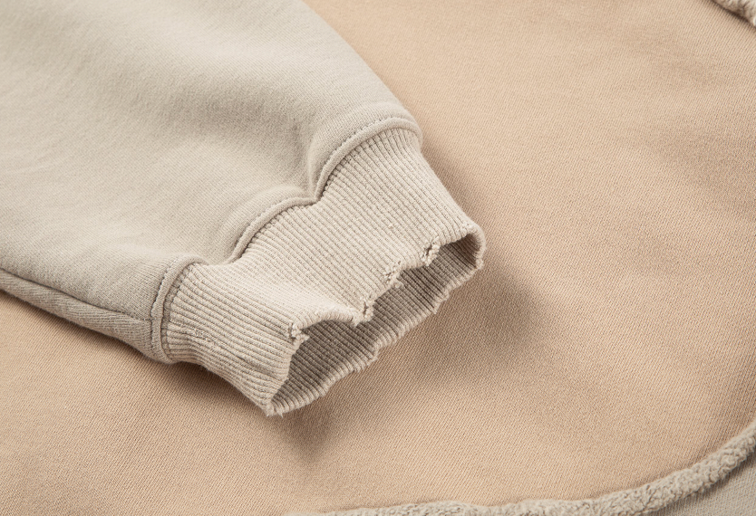 F2CE Stitching Contrast Color Hoodie