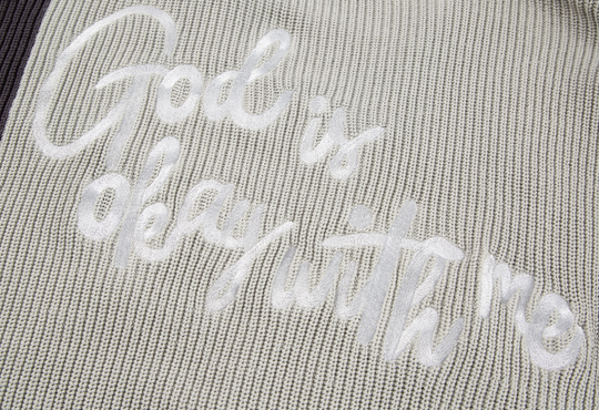 F2CE Contrast Color Stitching Zipper Cardigan