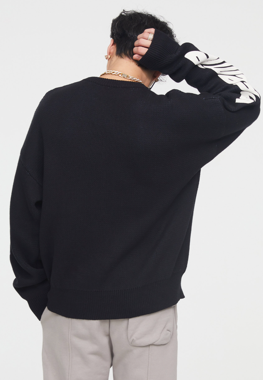 F2CE Foam Print Knit Sweater