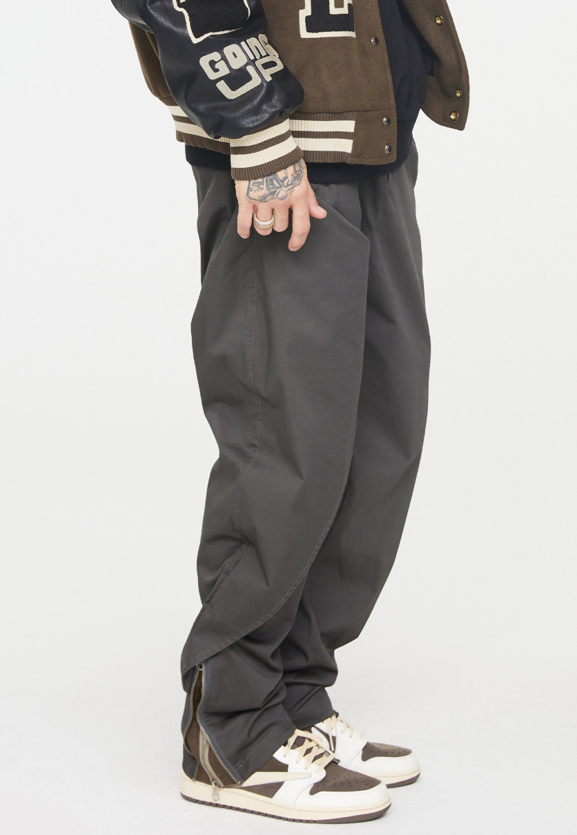 F2CE Functional Zipper Splicing Pants