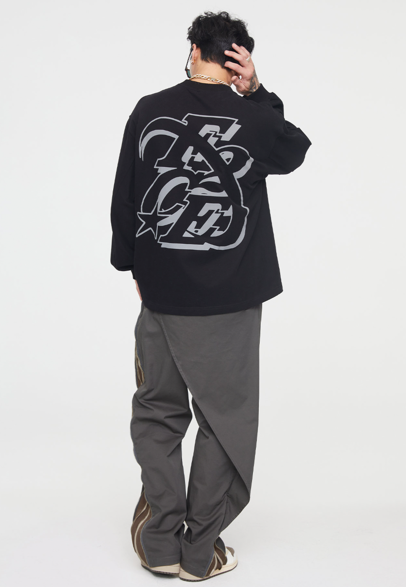 F2CE Functional Zipper Splicing Pants