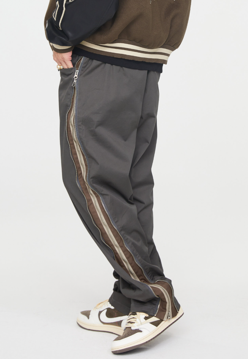 F2CE Functional Zipper Splicing Pants