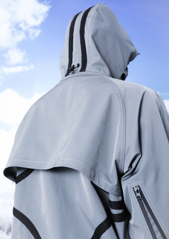 YADcrew R-STAR Waterproof Hooded Windproof Rushing Jacket