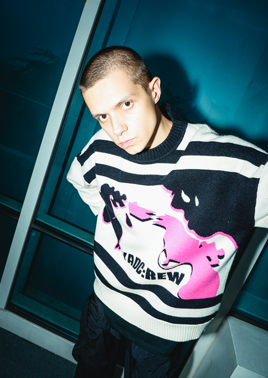 YADcrew Peace Dove Knit Sweater