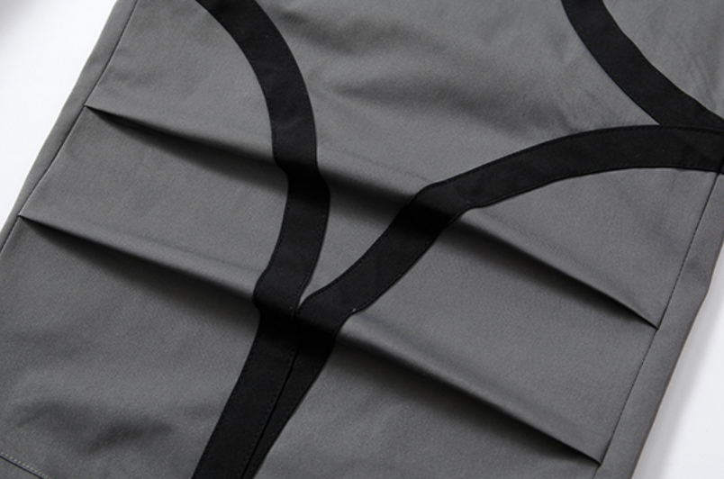 YADcrew R-STAR Patchwork Leg Zipper Windproof Pants