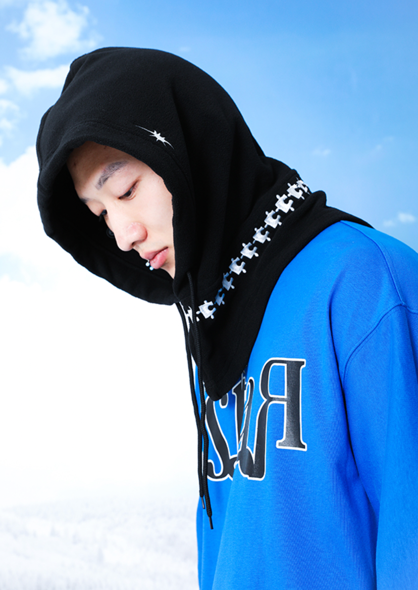 YADcrew R-STAR Basic Back Print Long Sleeved Tee