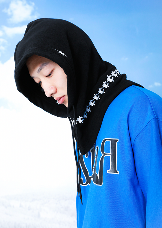 YADcrew R-STAR Basic Back Print Long Sleeved Tee