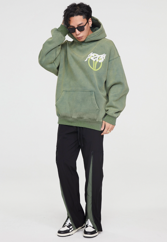 F2CE Logo Foam Print Hoodie