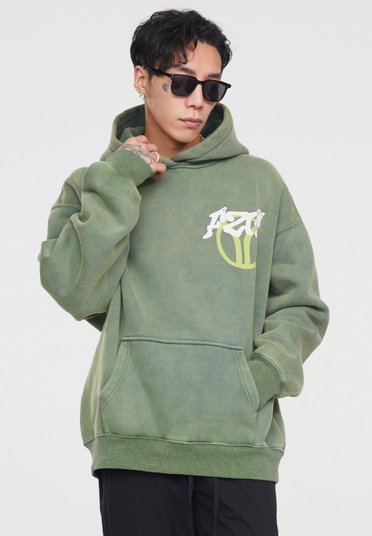 F2CE Logo Foam Print Hoodie