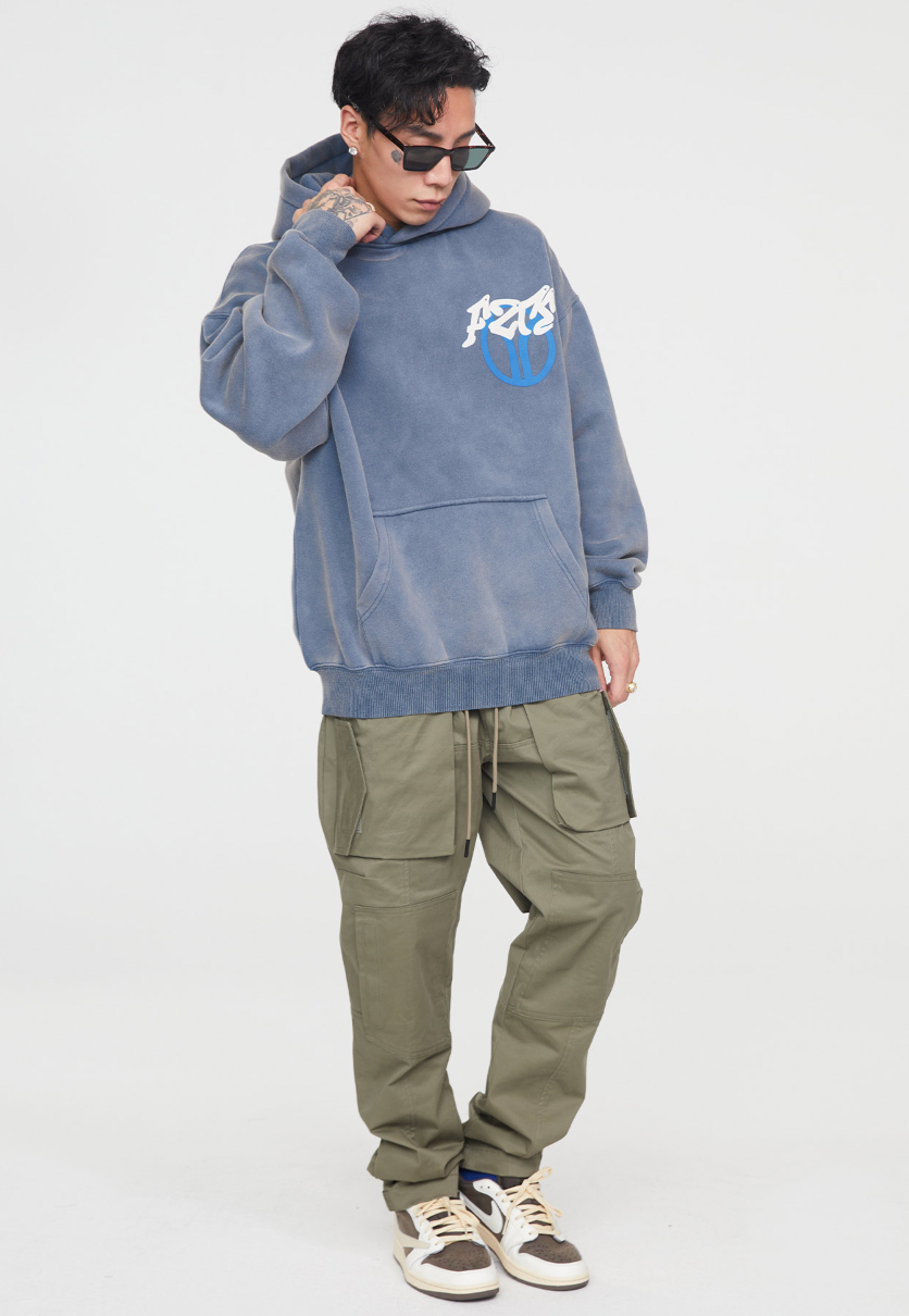 F2CE Logo Foam Print Hoodie