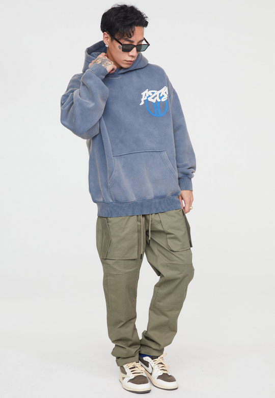 F2CE Logo Foam Print Hoodie