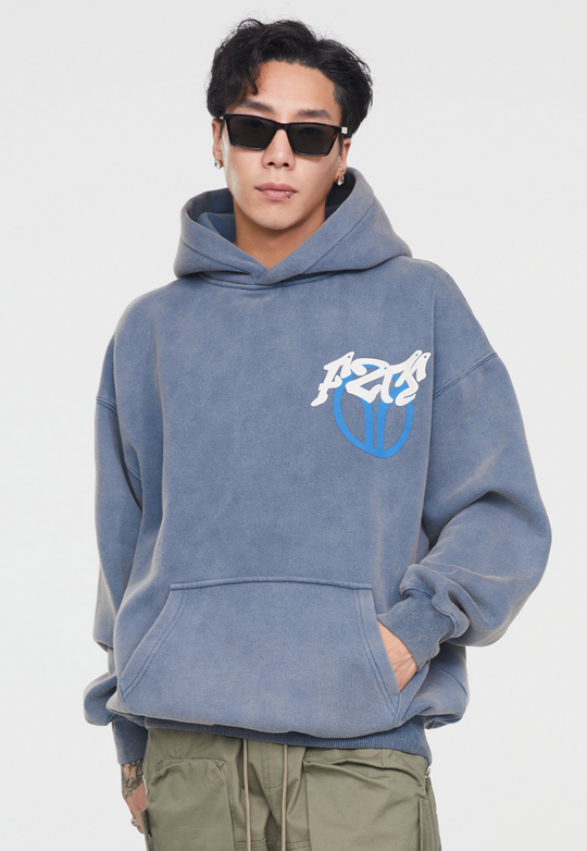 F2CE Logo Foam Print Hoodie