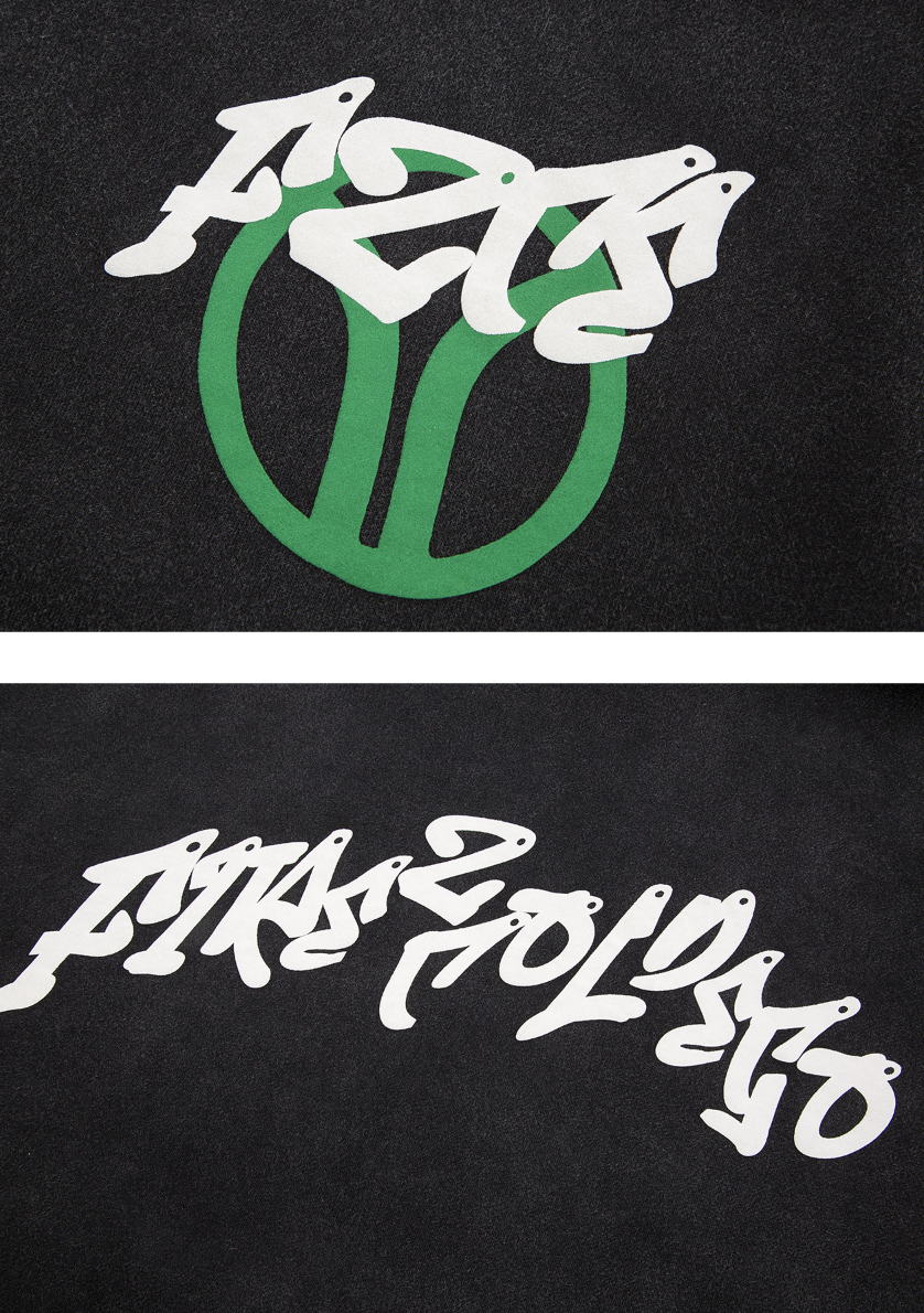 F2CE Logo Foam Print Hoodie