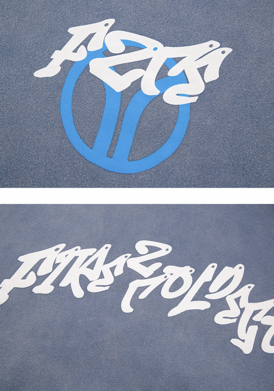 F2CE Logo Foam Print Hoodie