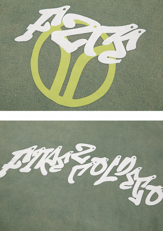 F2CE Logo Foam Print Hoodie