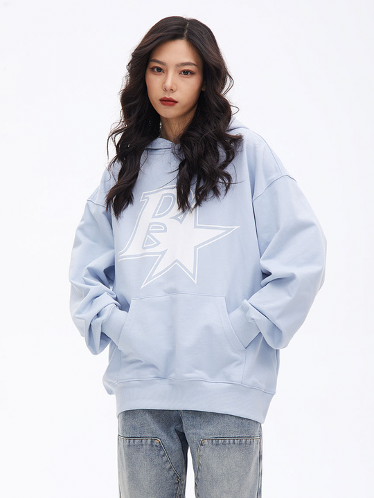 F3F Select B Star Print Hoodie