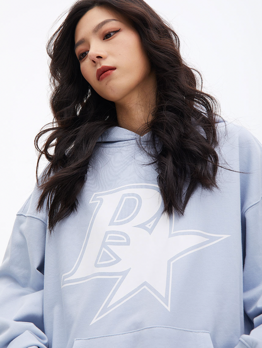 F3F Select B Star Print Hoodie