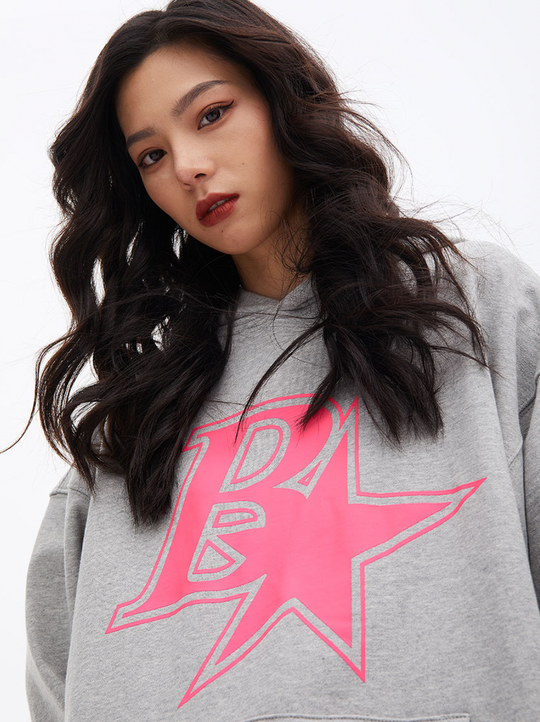 F3F Select B Star Print Hoodie