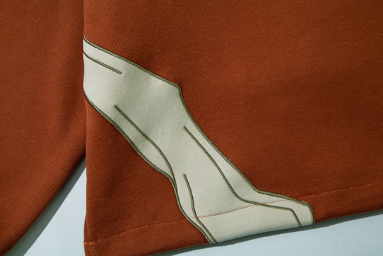 F3F Select Cartoon Skull Patch Embroidery Hoodie