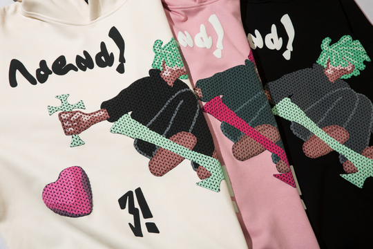 F3F Select Magic Cartoon Graffiti Hoodie