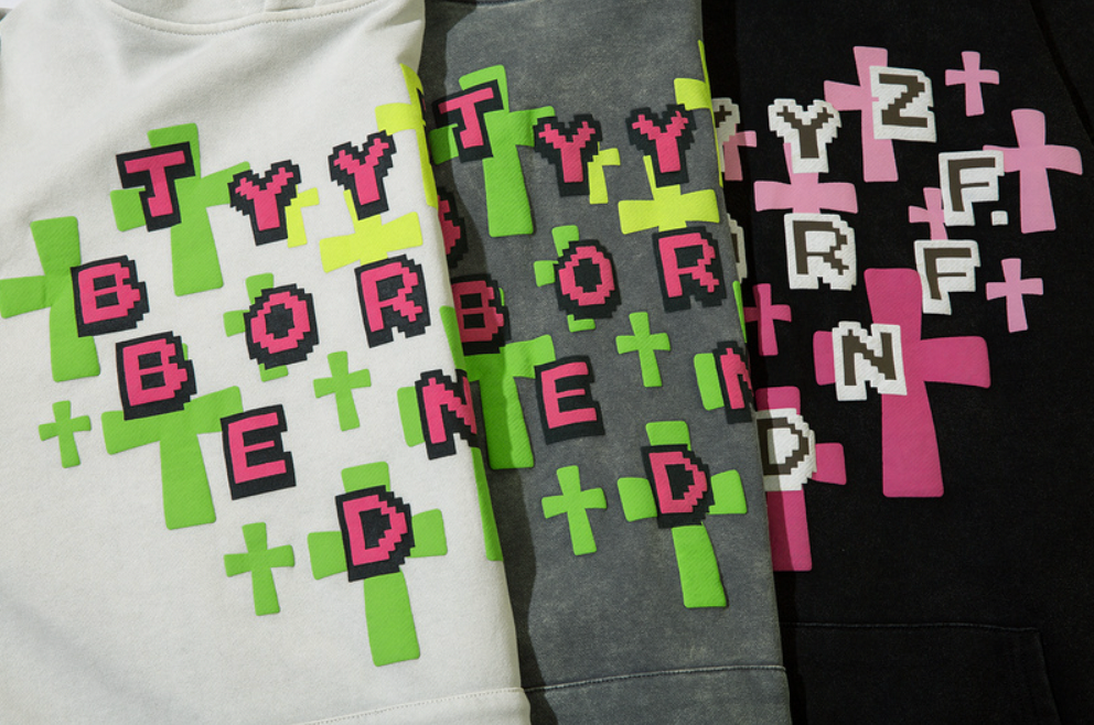 F3F Select Love Cross Washed Hoodie