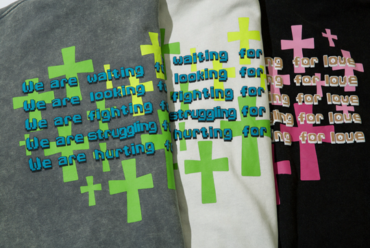 F3F Select Love Cross Washed Hoodie