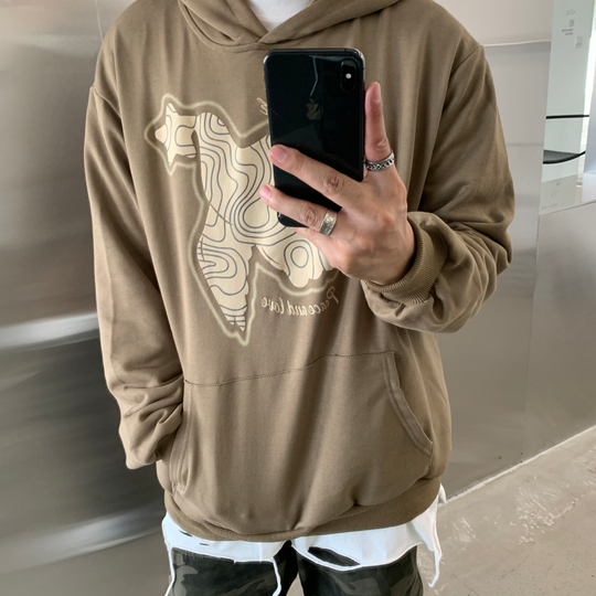 F3F Select Bird Foam Print Hoodie