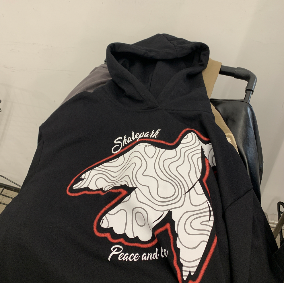 F3F Select Bird Foam Print Hoodie