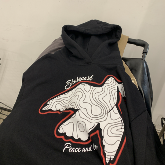 F3F Select Bird Foam Print Hoodie
