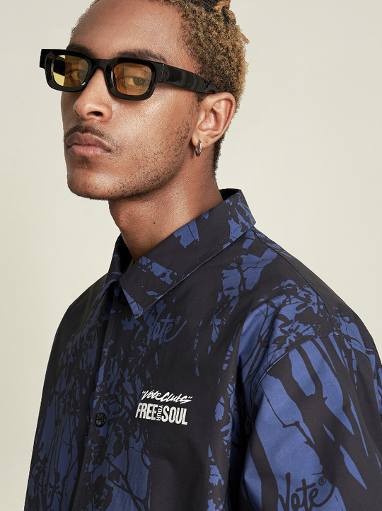 VOTE American Branches Full Print Coach Jacket