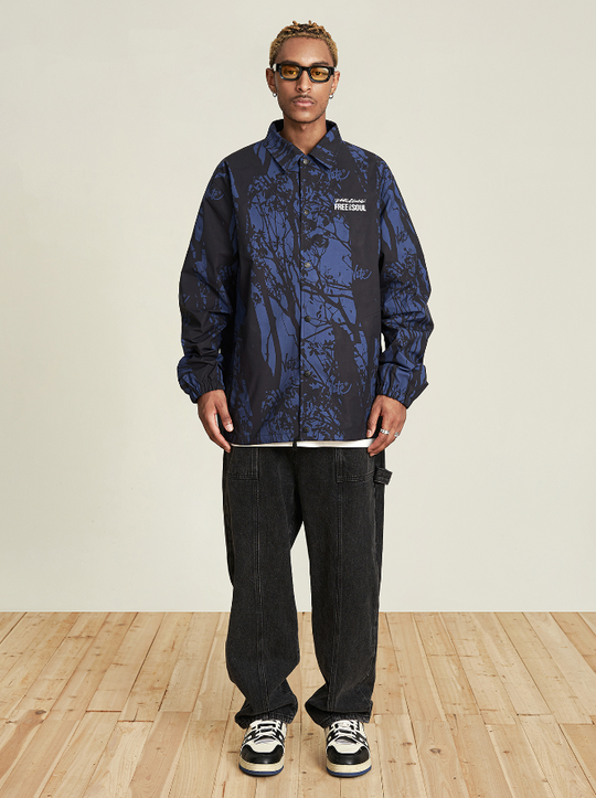 VOTE American Branches Full Print Coach Jacket