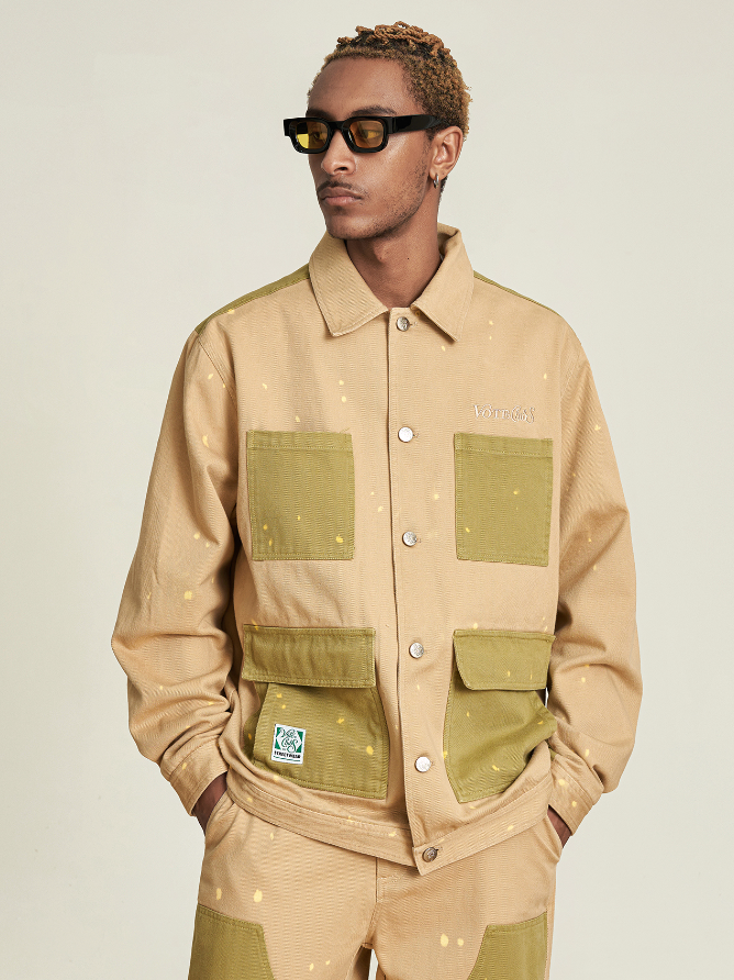 VOTE Multi Pocket Mountain Cargo Jacket